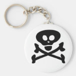 Skull and Crossbones Keychain