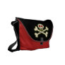 Skull and Crossbones Messenger Bag