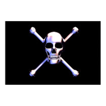 Skull and Crossbones- Metalhead posters