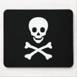 Skull and Crossbones Mouse Pad