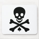 Skull and Crossbones Mouse Pad
