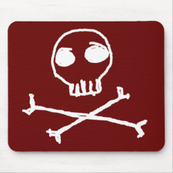Skull and Crossbones Mousepad mousepad