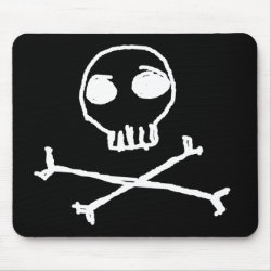 Skull and Crossbones Mousepad mousepad