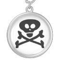 Skull and Crossbones Necklace necklace
