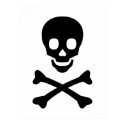 Skull and Crossbones posters by Ladiebug Skull and Crossbones posters