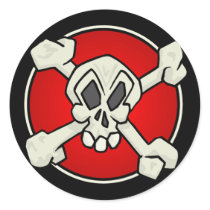 Skull and Crossbones Sticker