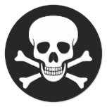Skull and Crossbones Sticker