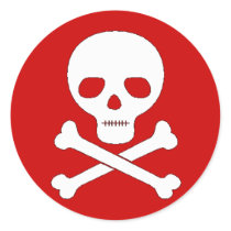 Skull and Crossbones stickers