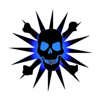 Skull and Crossbones with Starburst shirt