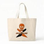 Skull and Crossed Trowels Archaeology Bags