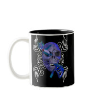 Skull and Dragon Tattoo Mug