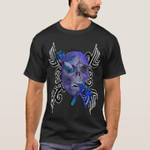 eastern, dragon, dragons, chinese, china, japanese, japan, fantasy, art, oriental, orient, ancient, east, realism, twisted, skull, skeleton, fantasies, medieval, mystic, mysical, magic, magical, tattoo, tattoos, dark, scary, scare, skies, sky, nature, animals, creature, creatures, skulls, skeletons, Shirt with custom graphic design