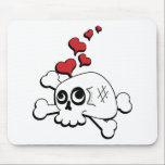 Skull and Hearts mousepads