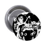 Skull and Rings Pin