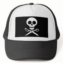 Skull and Scissors Hat