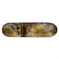 Skull and Skewer skateboard