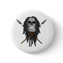 Skull and Spears buttons