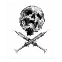 Skull and Syringes posters by JFlatN Skull and Syringes posters