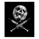 Skull and Syringes posters by JFlatN Skull and Syringes posters