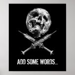 Skull and Syringes Posters