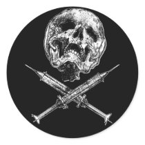 Skull and Syringes stickers