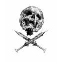 Skull and Syringes t-shirts by JFlatN Skull and Syringes t-shirts