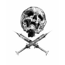 Skull and Syringes t-shirts
