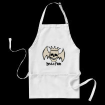 Skull and Wings Devils Food aprons