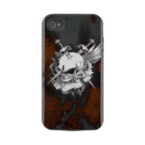 Skull and Wire Tough Iphone 4 Cover