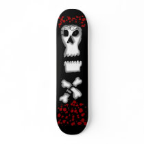 Skull and XBones Skateboard by Rajee1 Skull and XBones Skateboard