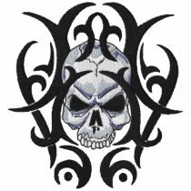 Skull Art embroidered shirts by Embroidery4U Skull Art embroidered shirts