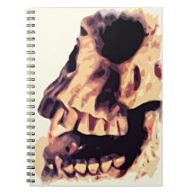 Skull Art Notebook