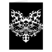 Skull Auto Racer cards