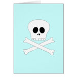 Skull baby t-shirt card