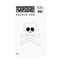 Skull baby t-shirt stamp