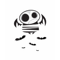 skull bat shirt