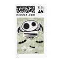 Skull bat stamps