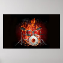 SKULL BATTERY HIGH DEFINITION POSTER