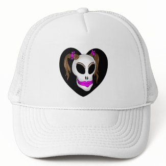 skull beauty-1 hat
