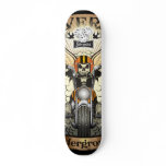 Skull_bell-shape-07 Skate Deck
