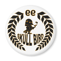 Skull Bird magnets