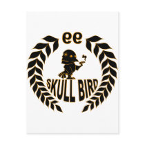 Skull Bird postcards