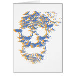 Skull Birds Greeting Cards
