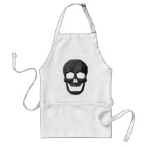 Skull Black aprons by Ankara Skull Black aprons