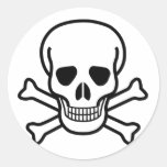 Skull Black stickers