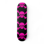 Skull board skate decks