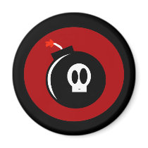 Skull Bomb magnets