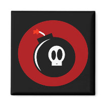 Skull Bomb magnets
