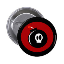 Skull Bomb buttons