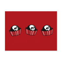Skull Bonbon Postcards